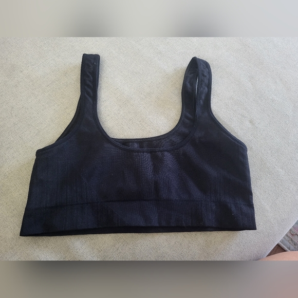Zella Breezy Sports Bra Black Large - Picture 3 of 4